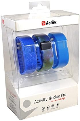 Zenixx 815416020647 Glow/Solid/Tie-Dye Bundle Activity Tracker Pro, Blue