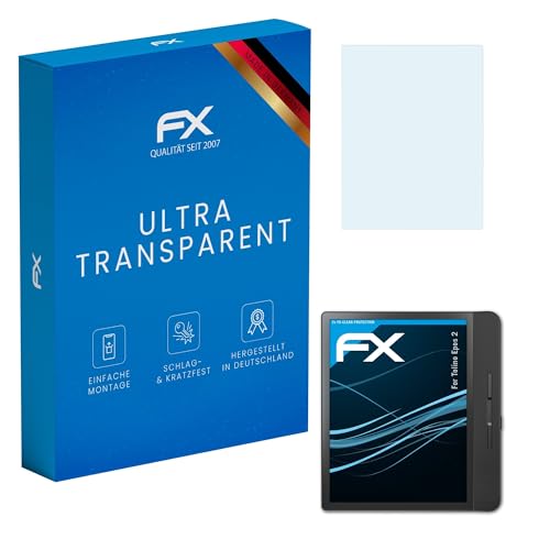 atFoliX Screen Protection Film compatible with Tolino Epos 2 Screen Protector, ultra-clear FX Protective Film (2X)