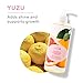 100% PURE Yuzu & Pomelo Glossing Shampoo & Cleansing Detox Helps Restore Vibrancy in Dry Dull Hair Revitalizing Shine & Body Healthy Growth for Women & Men, Vegan - 13 Fl Oz