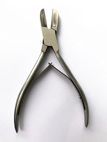 Stainless Steel Toenail Clippers with Safety Tip Cover Thick Nails Care Tools, Anti Slip,Long 5.5 inch