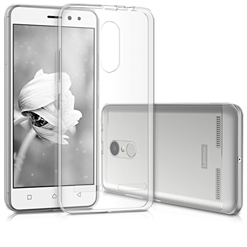 Kwmobile crystal case cover for lenovo k6 power made of tpu silic…