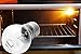 (2-Pack) Appliance Oven Light Bulb,HighTemperature 300 Degree Resistant Incandescent Bulbs - High Temp - 120v 40 watt Clear - 415 Lumens - Medium BrassE26/E27 Base - A15
