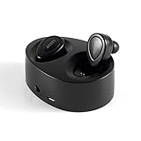 Wireless Earbuds,LESHP Twins Bluetooth Earphone Dual V4.1 Bluetooth Headphones with Built-in Mic and Charging Case Noise Cancelling Stereo Mini Headset for iPhone Samsung iPad Android-Black