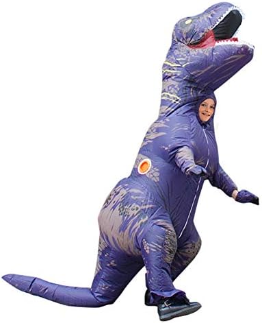 Inflatable Dinosaur Costume Trex Funny Costume Adults Kids - Blow up Child Halloween Costume Toddler