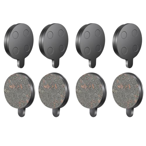 4 Pairs Disc Brake Pads, Brake Pads Brake Disc Rotor, Electric Scooter Brake Pads, Semi Metal Brake Pads Replacement for 10in Electric Scooter