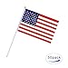 US Stick flag USA Stick flag American Stick Flag Small Mini Flag 50 Pack Hand Held Flag Country National International Flags, Party Decorations Supplies For Parades,World Cup, 4th Of July,Celebration
