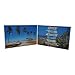 Crystal Clear Memories 2-Pack Horizontal Photo Frame Displays (4x6), Clear Angled Acrylic Plastic for Bedstand, Living Room or Office (Set of 2 Frames)