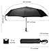 Rainlax Travel Umbrella Unbreakable Lightweight 10 Ribs Automatic Compact Windproof Canopy Umbrellas with Light Reflective for One Handed Operation