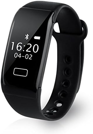 Foero Heart Rate Smart Bracele Steps Tracker IP67 Waterproof Bluetooth Fitness Tracker with Pedometer Calorie Sleep Monitor Call/SMS Reminder Sedentary Reminder for IOS IPhone Android Samsung Phones