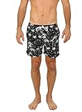 Uzzi Men's Key Largo Swim Shorts Palm Tree Trunks