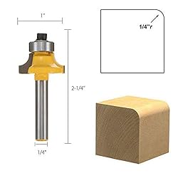 1/4-Inch Shank Roundover Edging Router Bit