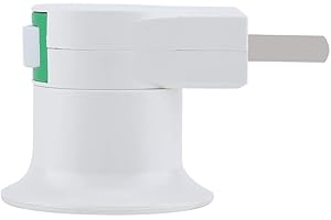 Wall Plug E27 Bulb Lamp Socket Mount Holder Adapter with Switch Control 360 Degree Rotation No Wiring Needed and Use Portable