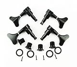 IKN Black Tuning Pegs 2L2R Machine Heads Bass Gotoh Style