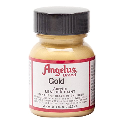 Angelus Leather Paint 1 Oz Gold