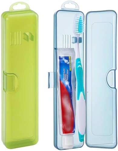 Amazon.com: Linkidea Manual Toothbrush Toothpaste Travel Case