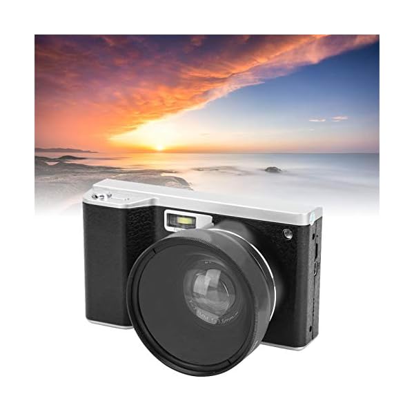 Yivibe 4K-Digitalkamera, Digitalkamera, IPS HD-Touchscreen-Weitwinkel-Videoaufnahme für Vlog – Bild 8