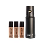 Mineral Air 2-in-1 Professional Airbrush Makeup Kit - Includes Micro-Tip Airbrush Makeup Gun and Airbrush Makeup Foundation, Portable, Rechargeable, Cordless, Medium