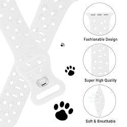 MITERV Silicone Band Compatible with Apple Watch