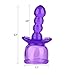 Massager Attachments, Massager Accessories Accessory Attachment Silicone- Three Different Styles (Purple+2 White)