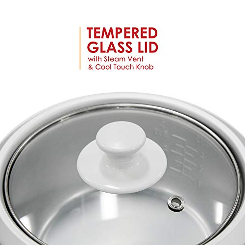 Elite Gourmet ERC003 Electric Rice Cooker with Automatic Keep Warm