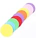 BIHRTC Pack of 300 Mixed Color 3 Different Size Round Felt Circle Felt Pads for DIY and Sewing Handcraft (0.8