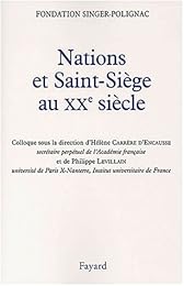 Nations et Saint-Siège au XXe siècle