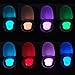 Docooler Toilet Seat Light 8 Colors Changes Motion Activated Light Sensitive Dusk to Dawn Battery Operated Lamp