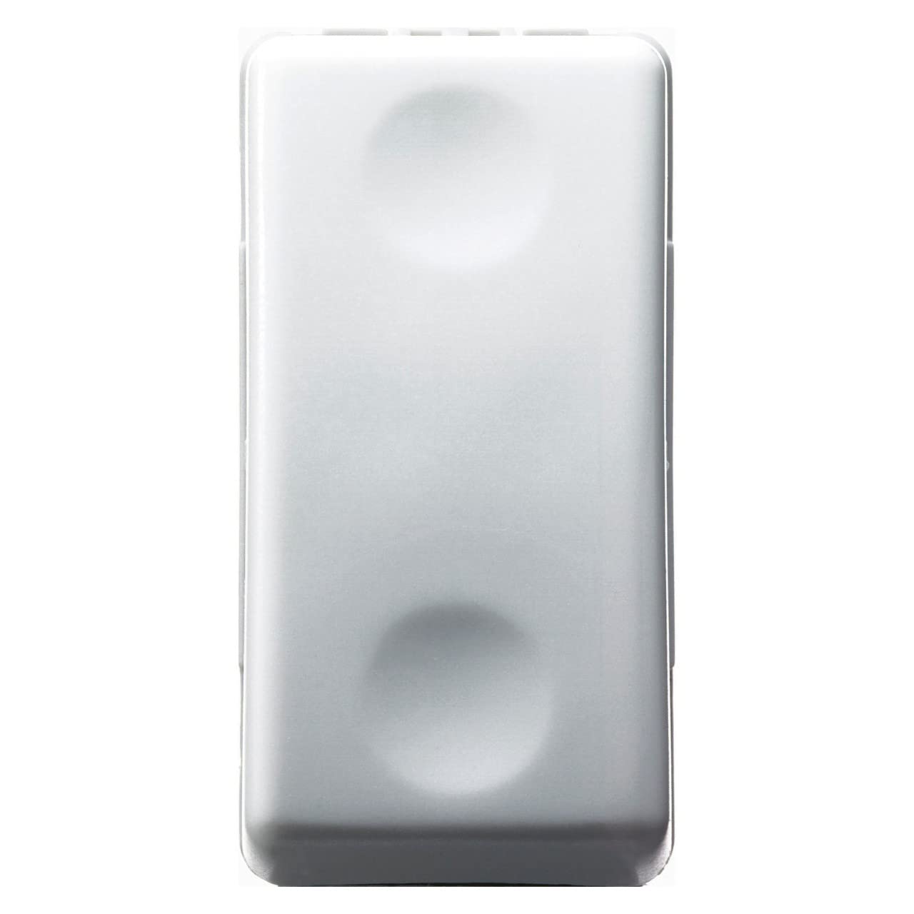 Gewiss Single Pole Push Button 250V AC, Na+Na 10A, with Interlock, Up-Down Symbol, 1 Module, System White