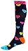 Compression Socks for Women & Men - Hearts, Large