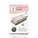 Stretchy Changing Pad Covers- 2 Pack Fitted Changing Table Sheets for Girls Boys Infants Soft Cozy Warm,Grey