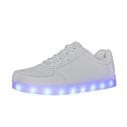 YuanRoad Unisex LED Shoes Light Up Shoes for Women