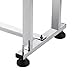SHZOND Conveyor Belt 4.92 x 0.66 Ft Conveyor Table 91.9 ft/min Adjustable Speed Stainless Steel Frame Belt Conveyor Machine for Conveying and Coding in Various Industries