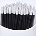 eBoot 300 Pack Disposable Lip Brushes Lipstick Gloss Wands Applicator Makeup Tool Kits, Black