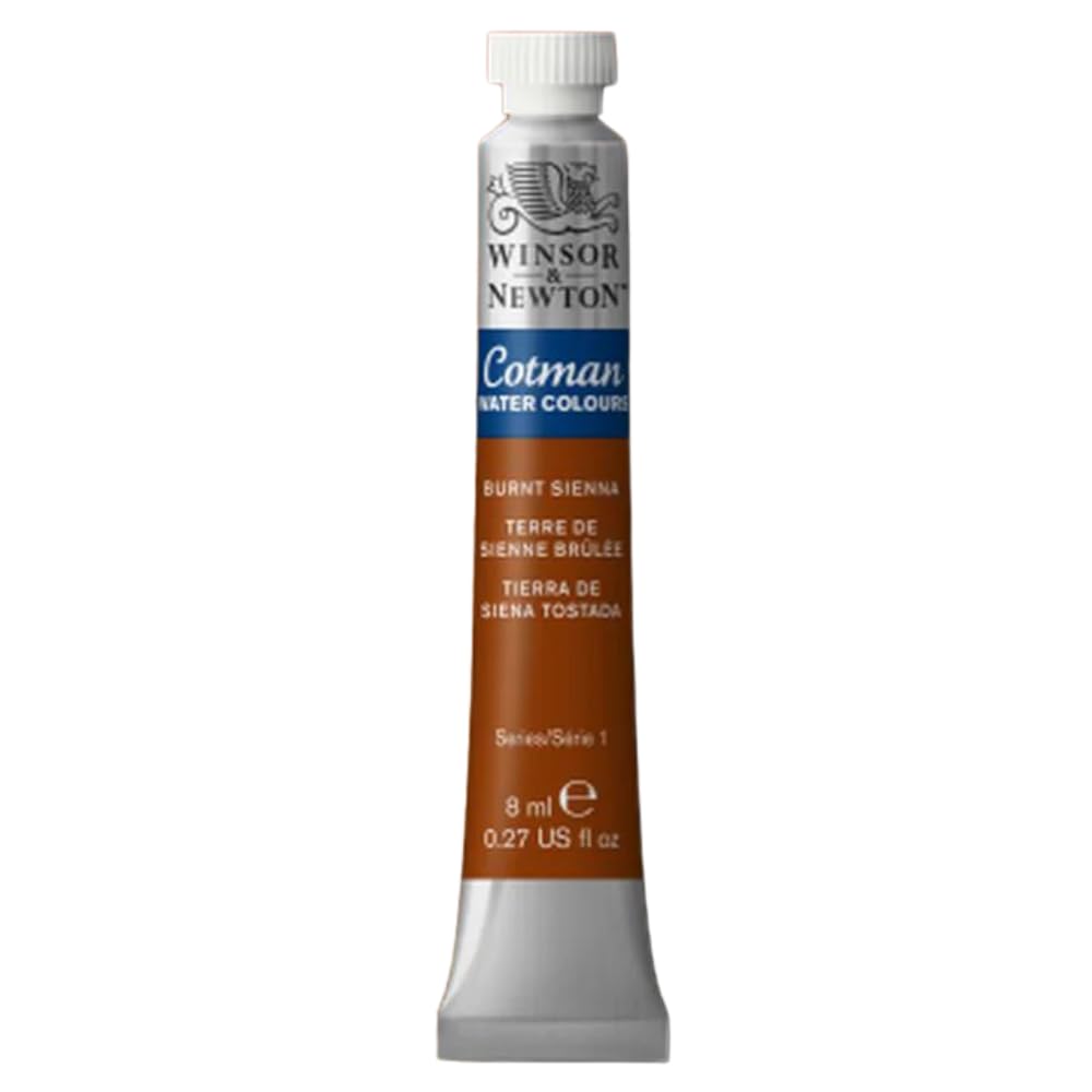 Winsor & Newton Cotman Watercolour 8ml Burnt Sienna — image 1