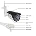 SV3C WiFi Camera Outdoor, IP Wireless 1080P Full HD Security Home Surveillance Camera, IP66 Waterproof, Night Vision, Motion Detection, Support Max 64GB SD Card(Not Included)