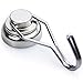 LOVIMAG Swivel Swing Strong Magnetic Hooks, 75LBS Magnetic Hooks Heavy Duty for Cruise, Home, Kitchen, Workplace, Office and Garage, 67.5mm(2.66in) in Length - Pack of 8