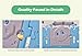 Ndotos Baby Playpen - 14 Panel Safety Play Yard - Kids Activity Center, Indoor and Outdoor (Tortoise and Hare)