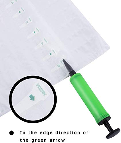 GIEMSON Wine Bottle Protector 50 Packs Bottle Bubble Wrap Sleeves Inflatable Air Column Packaging Bubble Bag for Luggage, Airplane Travel, Transport, Safety Shipping - Thumbnail 2