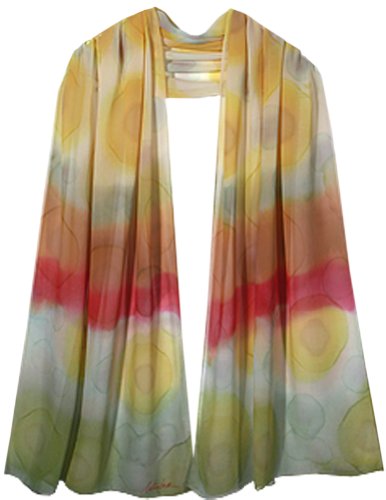 ULRIKE ~ A soft, muted array of reds, yellows, olives, copper and aquamarine