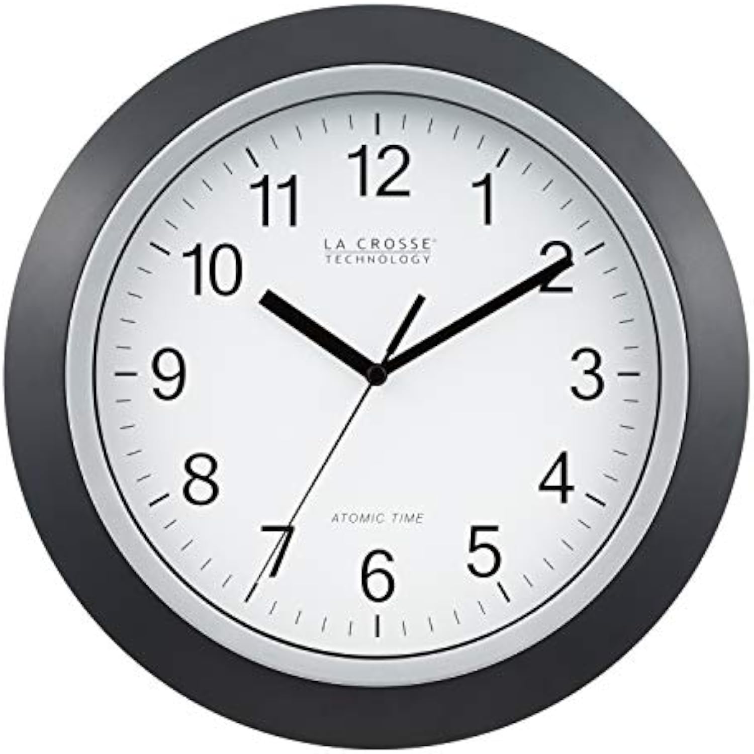 La Crosse Technology WT-3129B 12 Inch Atomic Analog Wall Clock 