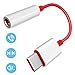 USB C Headphone Adapter, OnePlus 6T Audio Adapter, COOYA USB C to 3.5mm AUX Adapter Headphone Jack, Noise Reduction USB Type-C to Audio Adapter for Huawei P20 Pro, Mate 20 Pro, Mate 10 Pro, Xiaomi 8thumb 1