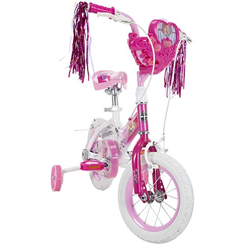Huffy Disney Princess Kid Bike, Quick Connect Assembly, 12 & 16 inch