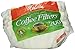 Melitta White Jr. Basket Filter, 4-6 Cup, 200 ct