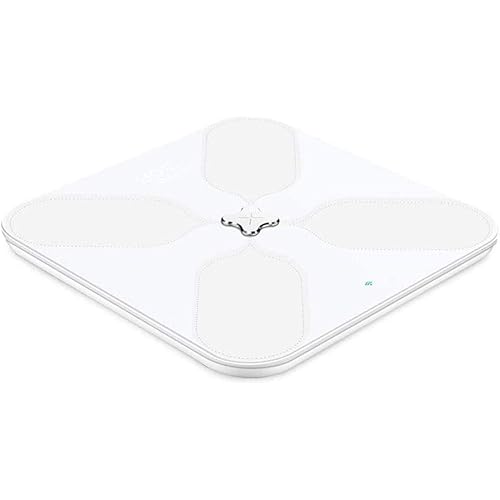 XIXIANDASHA Bluetooth Body Fat Scale, WIFI Smart Wireless BMI Bathroom Weight Scale Body Composition Monitor Health Analyzer with Smartphone App for Body Weight, Fat, Water, BMI, BMR, Muscle Mass,330l