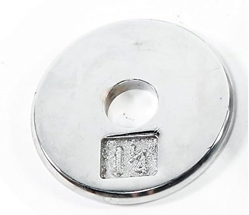 Ader 1'' Chrome Regular Weights Plates