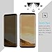 Galaxy S8 Screen Protector Privacy Anti-Spy ,HoPerain [Case-Friendly] Premium 3D Touch Privacy Anti-Peep Tempered Glass Screen Protector Shield For Samsung Galaxy S8 (Anti Privacy)(Black)