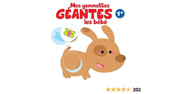 Mes Gommettes Geantes Les Bebes 1 French Edition Amazon Com Books