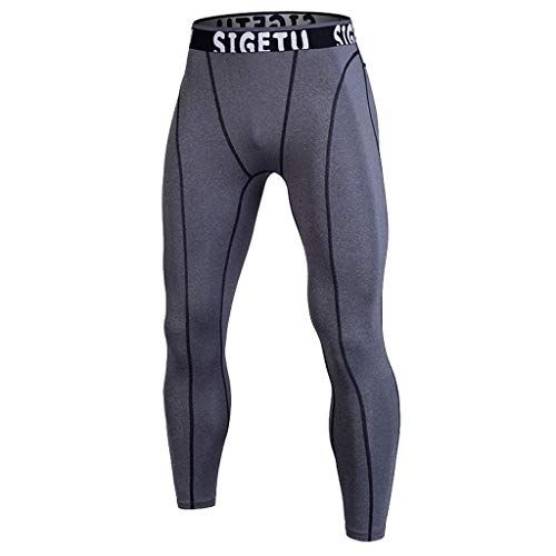 Men Sport Trouser,Jchen Men's Compression Pants Quick Dry Tights Pants Baselayer Running Leggings Yoga Pants