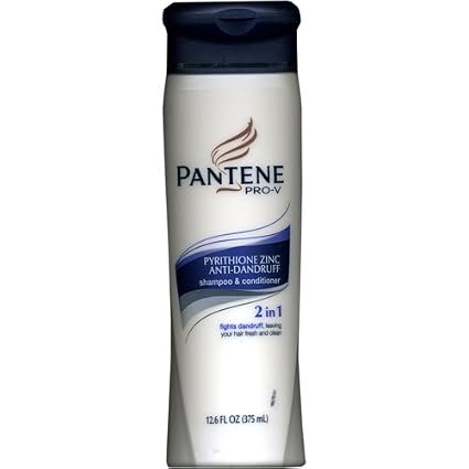 (375ml) Pantene Pro-v Shampoo&Conditioner - pyrithione zine anti-dandruff 12.6floz (080878005376)