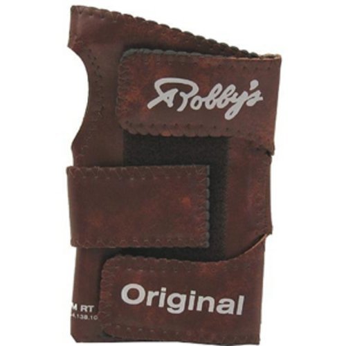 Robby's Vinyl Original Right Wrist Support, Brown, Medium